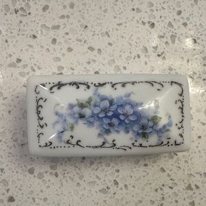 Floral Porcelain Trinket Box